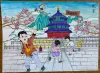 北京市海淀区太平路小学  祖子诺 
《国庆天坛：童梦飞翔》
