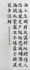 肖镜涵《望月怀远》