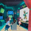 传统与现代交织：皮影与科技融合的艺术表达-AI创作
海淀区教师进修学校附属第四实验小学

