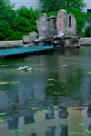 2005年投入使用的明心湖。
