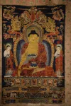 刺绣释迦牟尼唐卡