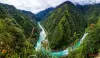 独龙江河湾