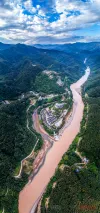李仙江最后一个村子土卡村渡口