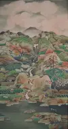 《山情图》