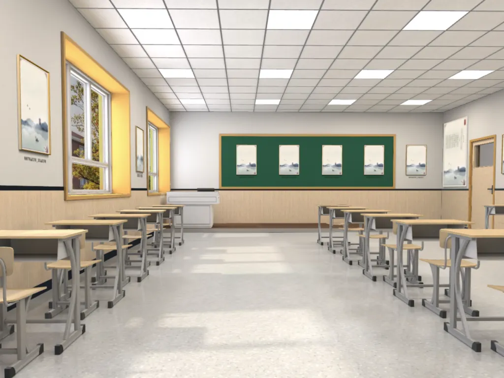 线上虚拟展览_美术教室