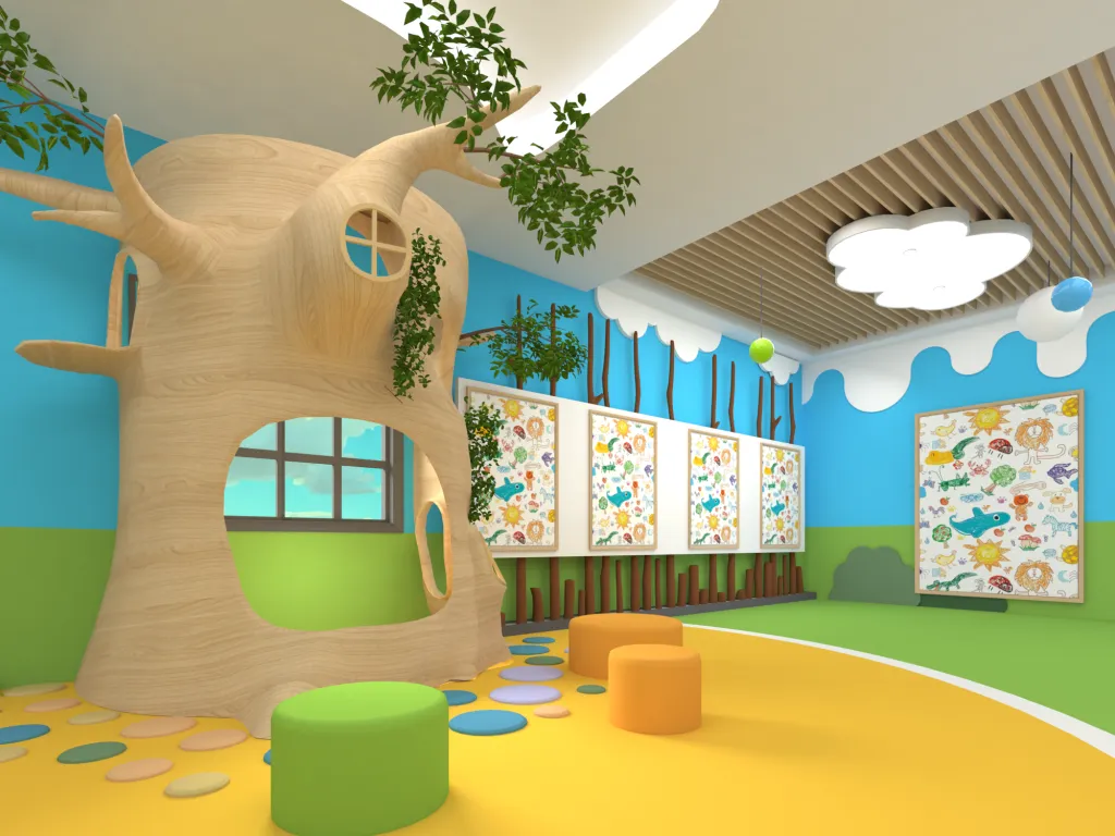 线上虚拟展览_童梦树屋